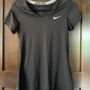 Black Nike Pro Dry Fit Shirt
